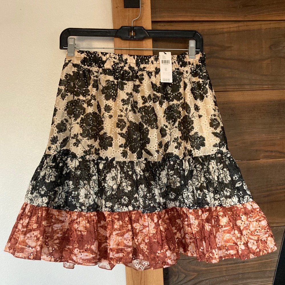 NWT Sachin & Babi Loretta Mini Skirt, Anthropology XL